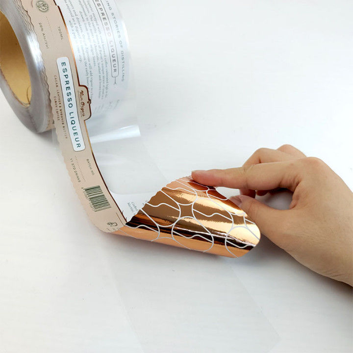 Removable Bottle Custom Label Stickers Oil Proof Heat Resistant