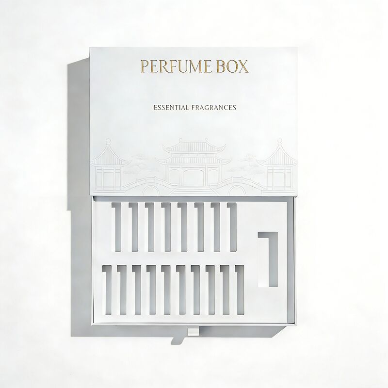 Custom Drawer Style Perfume Box with Eco-Friendly Materials