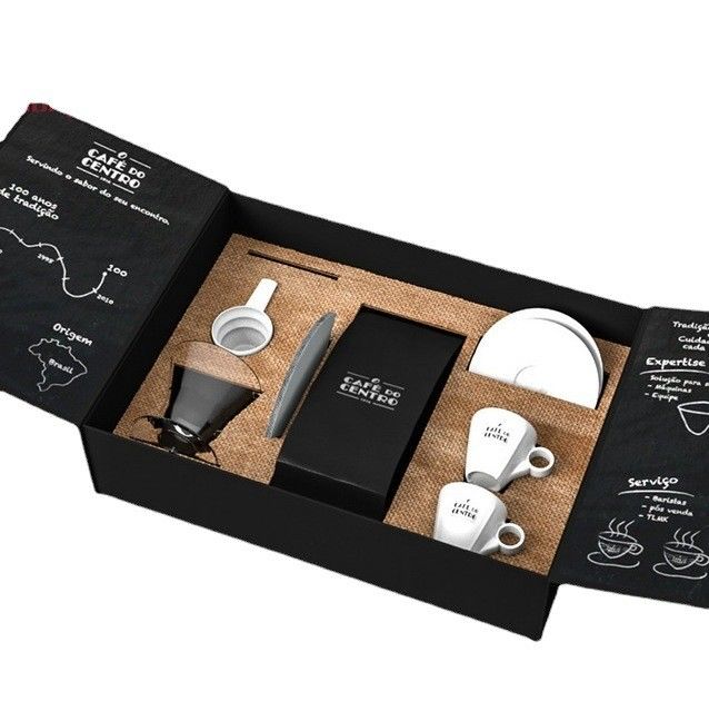 Custom Embossed Logo Rigid Cardboard Packaging with Individule