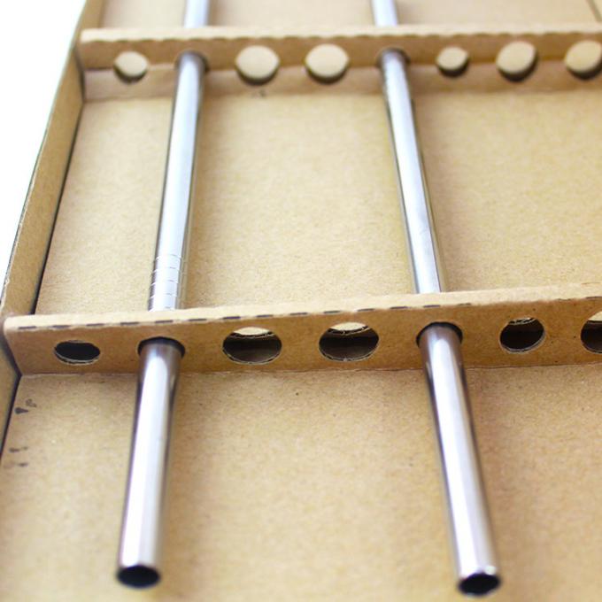 Eco Friendly Kraft Corrugated Mailer Boxes For Straws Shipping 2