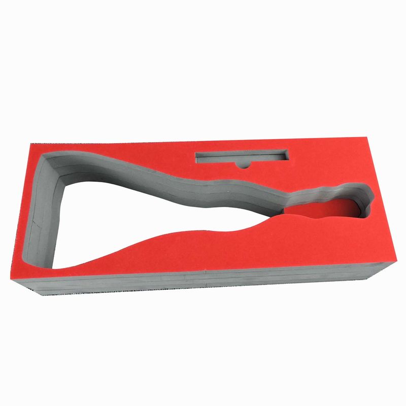 Luxury Retail Lip Gloss Boxes Red Printed Custom Hole Insert