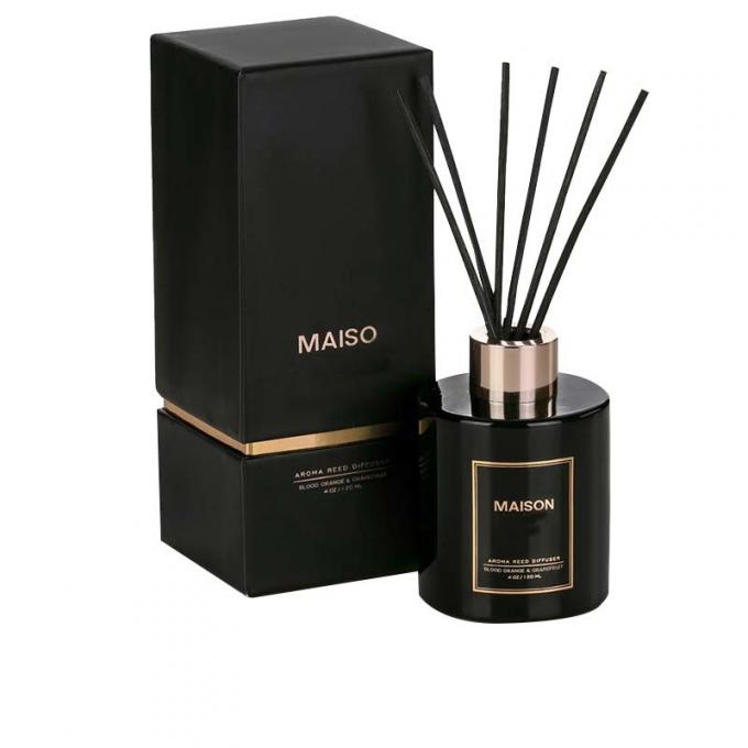 Black Rigid Luxury Candle Gift Box Packaging Display For Retail 1