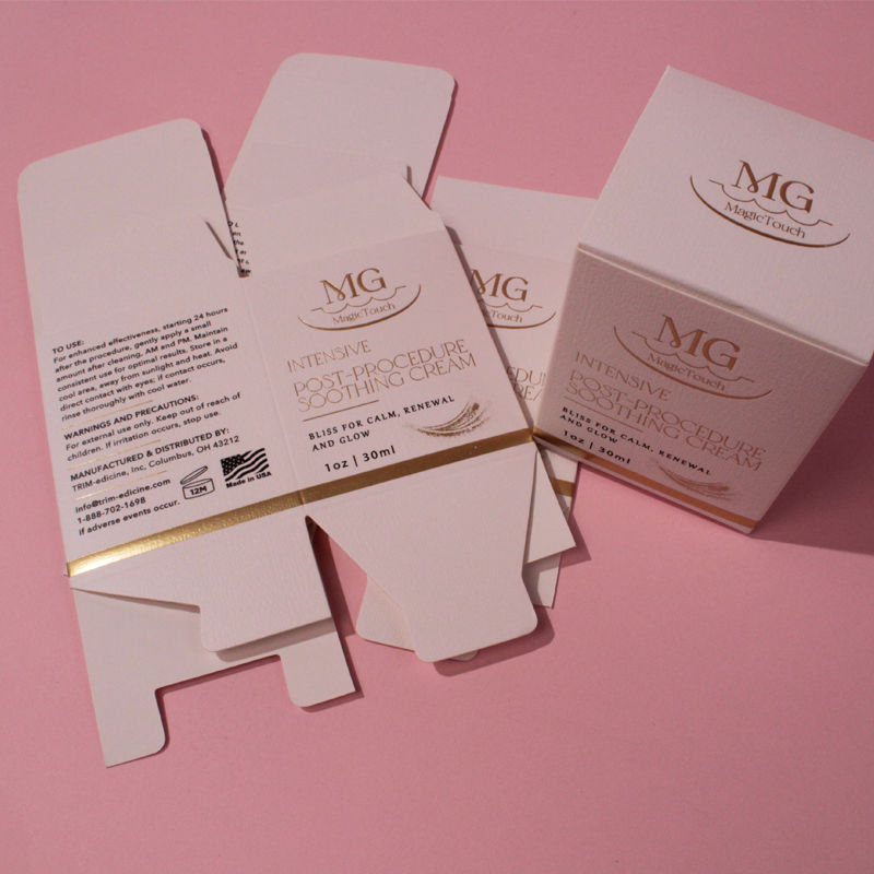 Custom Luxury Cosmetic Packaging Boxes For Essential Oil Perfume Skincare Products
