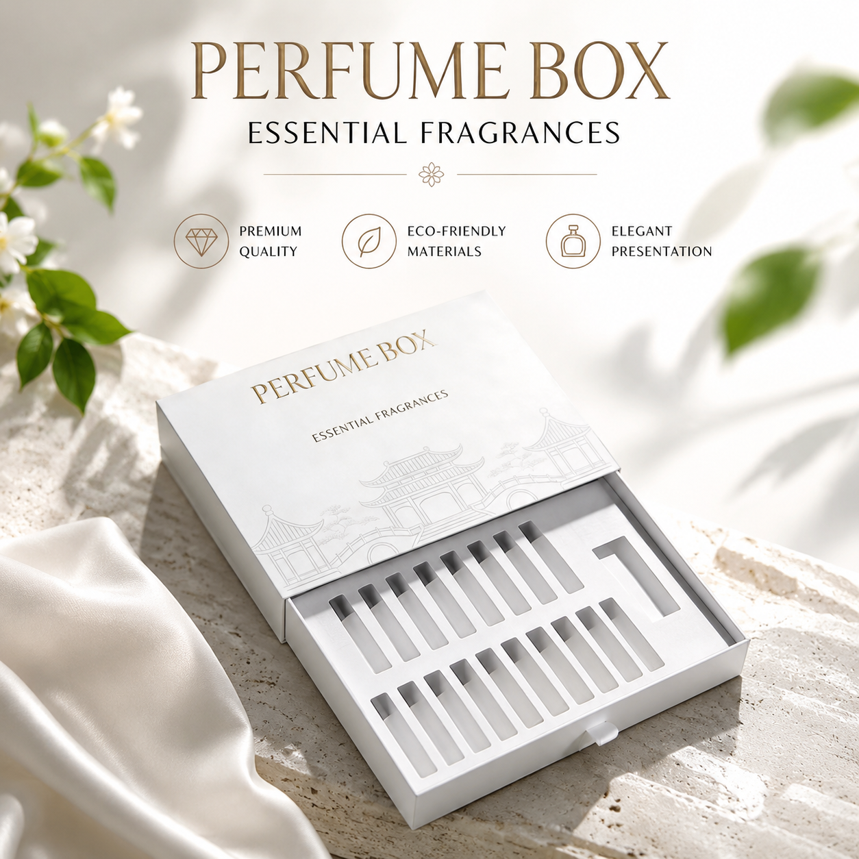 Custom Perfume Box Manufacturer | Luxury Fragrance Packaging with Premium Paper Materials