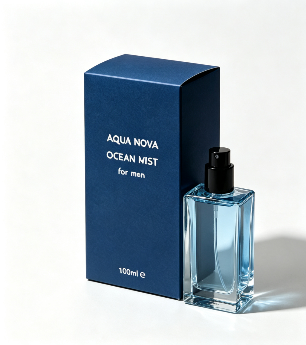 How a Deep Blue Matte Perfume Folding Carton Is Made: From Paperboard to Tuck-End Finish